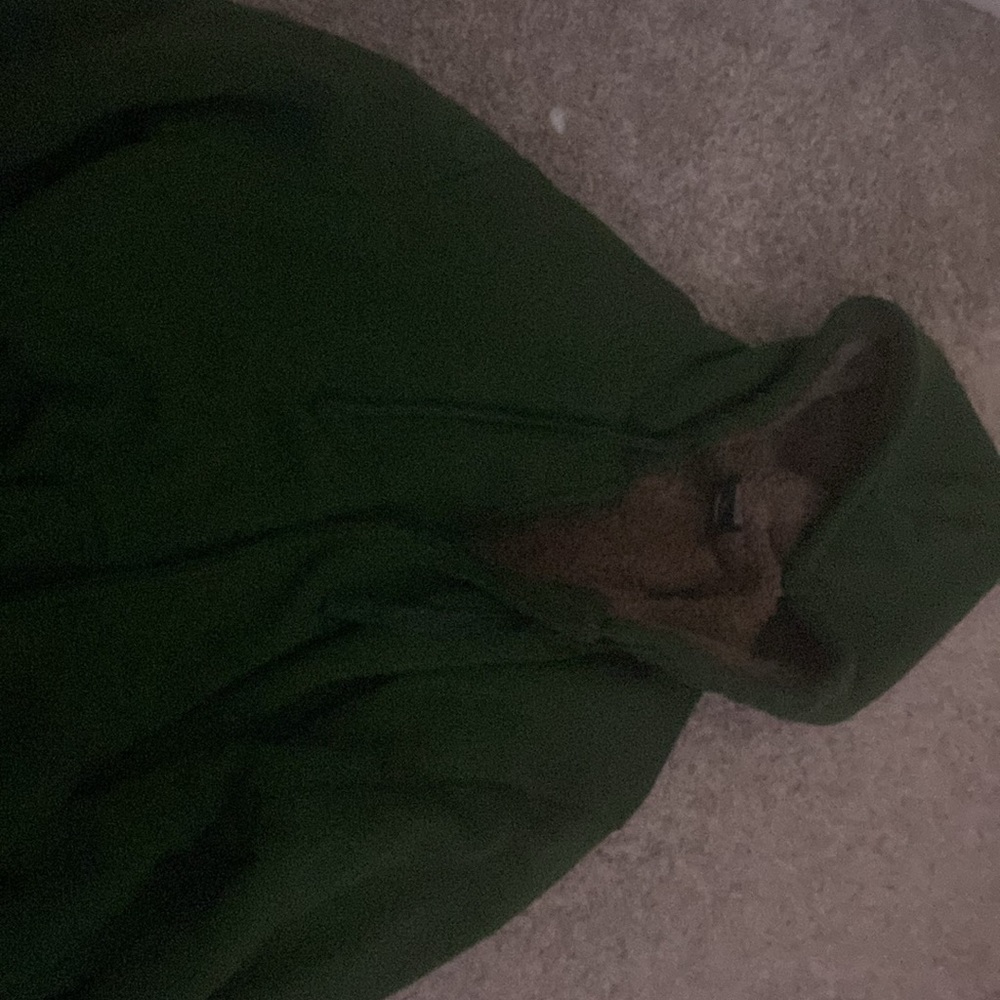 Fuzzy Green Jacket - Picture 2 of 2